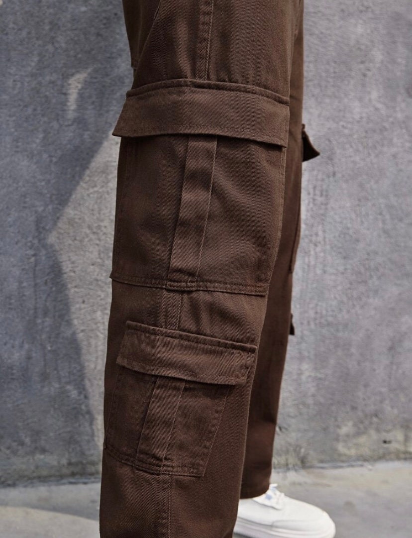 Buy Brown Lined Cargo Trousers (3-16yrs) from Next USA