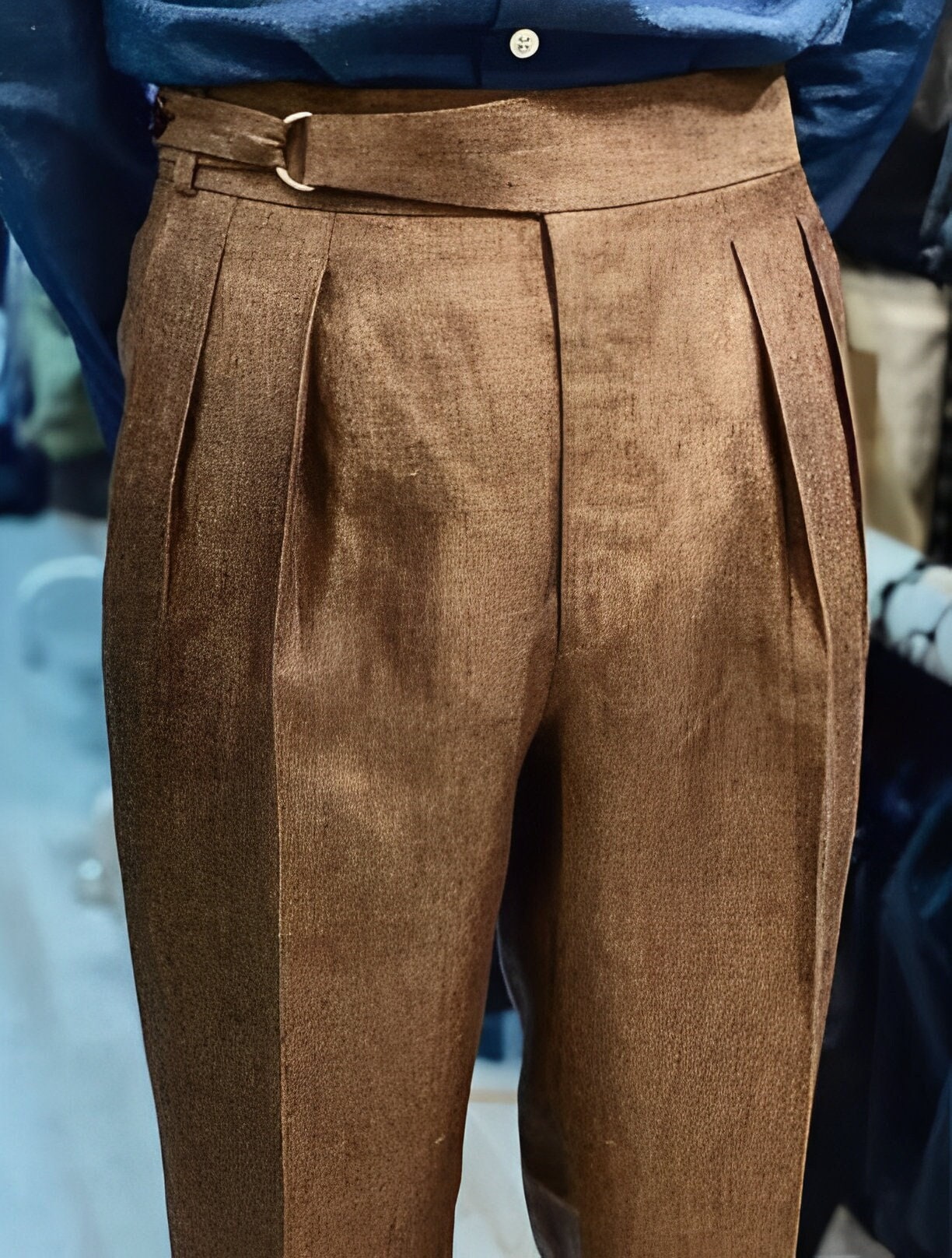 Beltless dress pants cheap