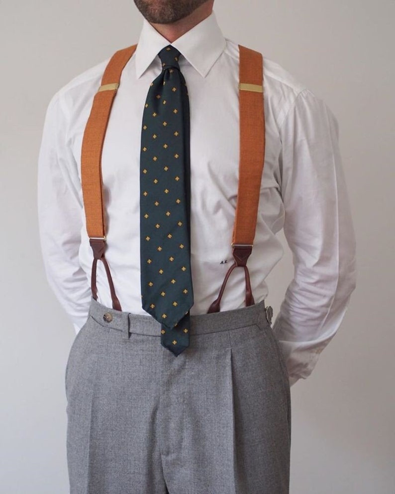 Men's Grey Wool Gurkha Pant Regular-fit High Waist Trouser - Etsy