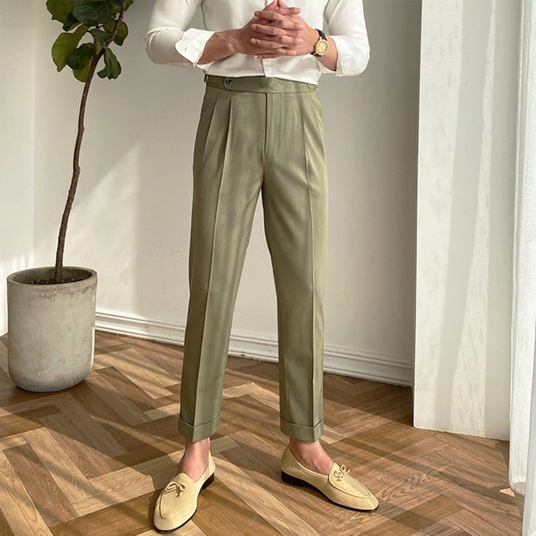 Get Smart With the Best Mens Pleated Trousers