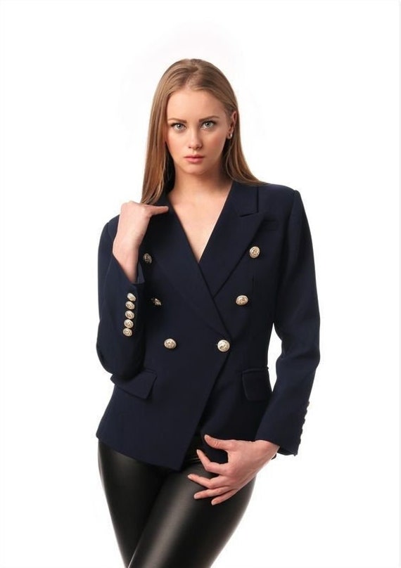 cotton on black blazer