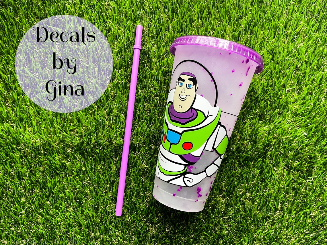buzz lightyear drinking cup with straw