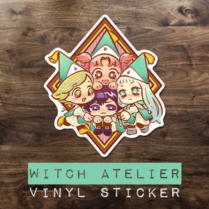 Witch Hat Atelier Weatherproof Vinyl Sticker 4"
