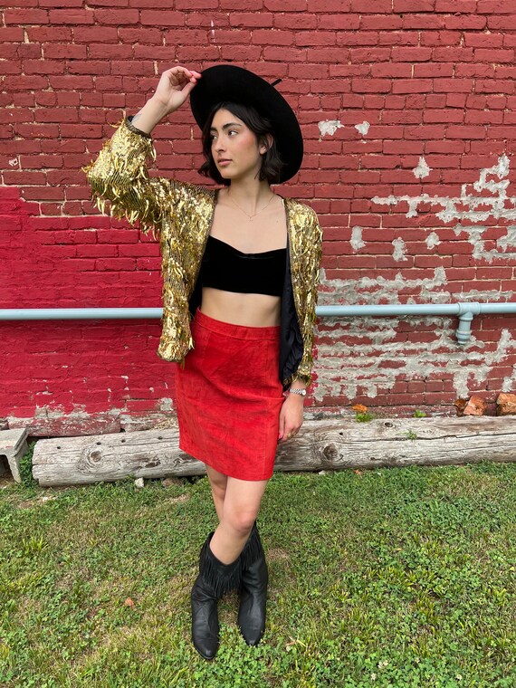 Vintage gold mirrorball disco Gem