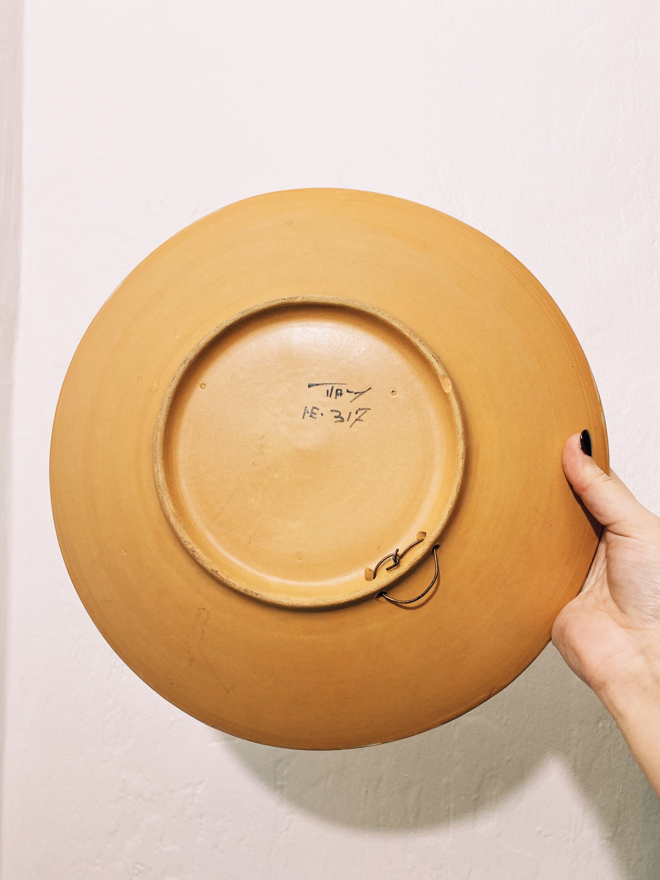 Handmade Ceramic Rose Wall Decor the Hook for It is Located Etsy