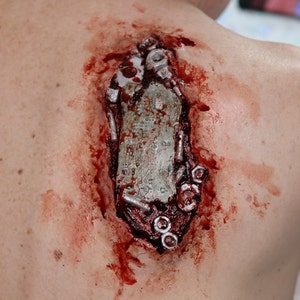 Cyborg/Steampunk/Electronic/Robot Silicone Prosthetic