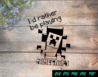 Download Free Minecraft Svg Etsy SVG Cut Files