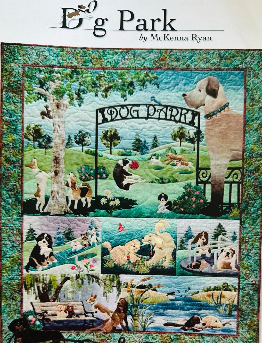 Dog Park Quilt Kit by Mckenna Ryan Etsy