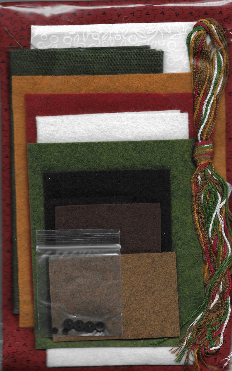 Christmas Wool Felt Applique Kit Wall Hanging Kit Love Joy Etsy