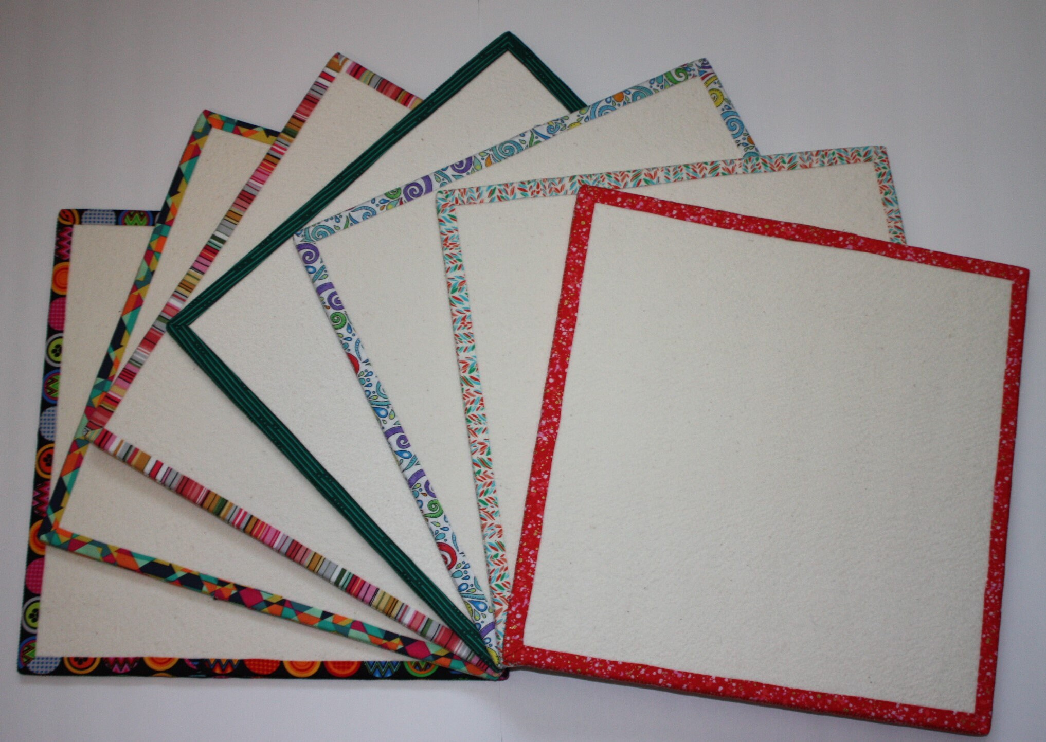 Quilting Design Boards Set of 3, 14" X 14" Boards in Variou…