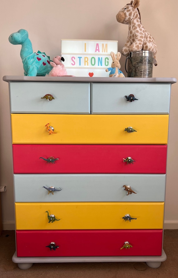 Dinosaur Furniture Knobs / Drawer Pulls Etsy