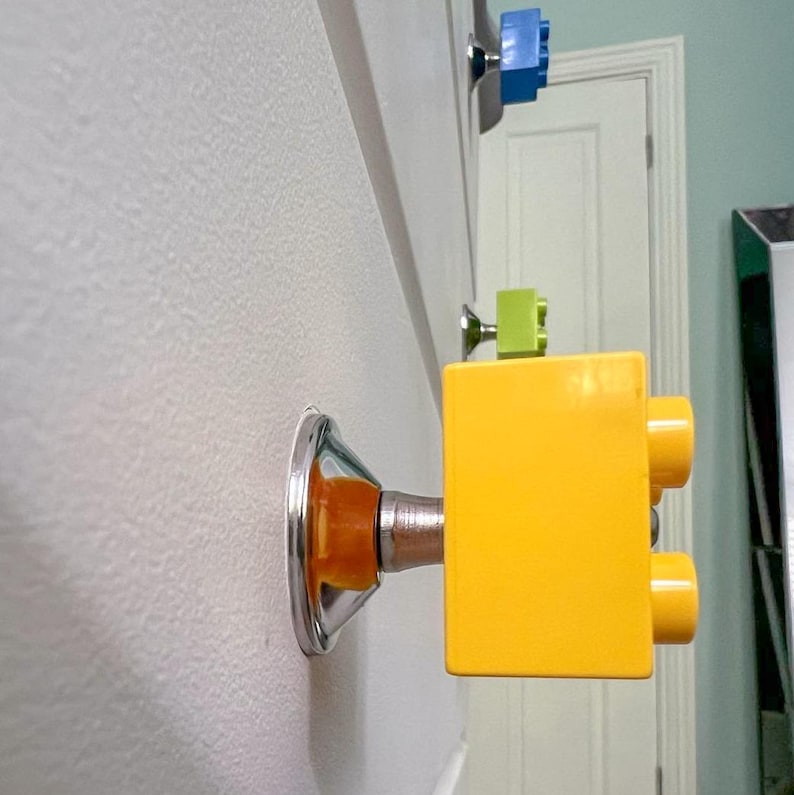 Duplo / Lego / Block Drawer Pull 2 by 2 Etsy