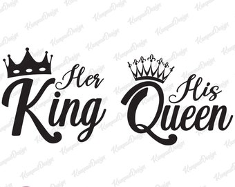 Free Free His Queen Her King Svg Free 604 SVG PNG EPS DXF File