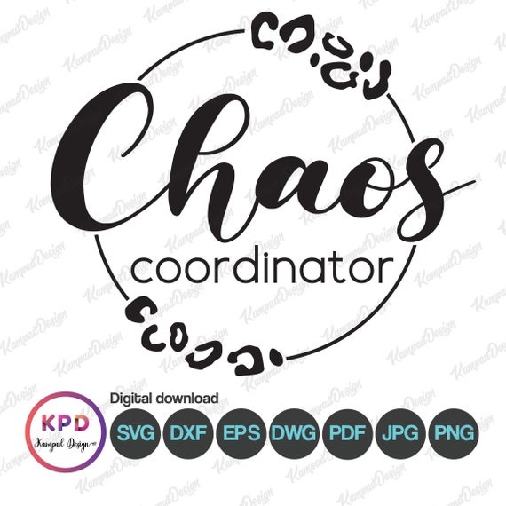 Chaos Coordinator Svg Geomtric SVG Chaos Coordinator PNG - Etsy Canada