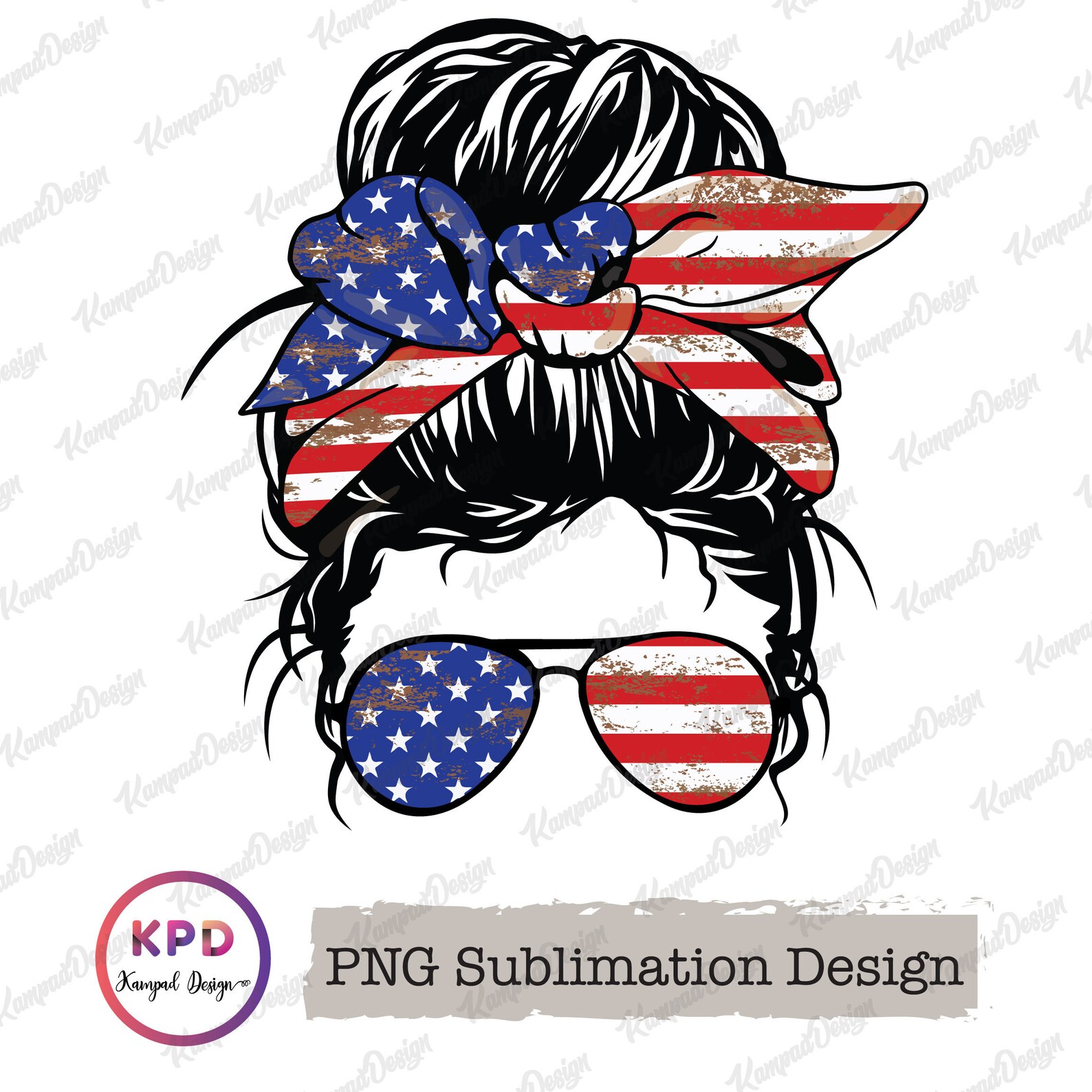 black hair bun png