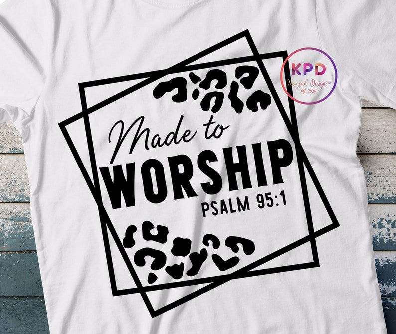 Made to Worship SVG Christian Svg Motivational Quote SVG - Etsy