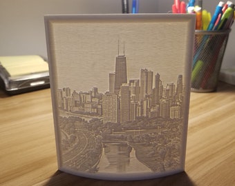 Customizable 3D printed Picture/Lithophane