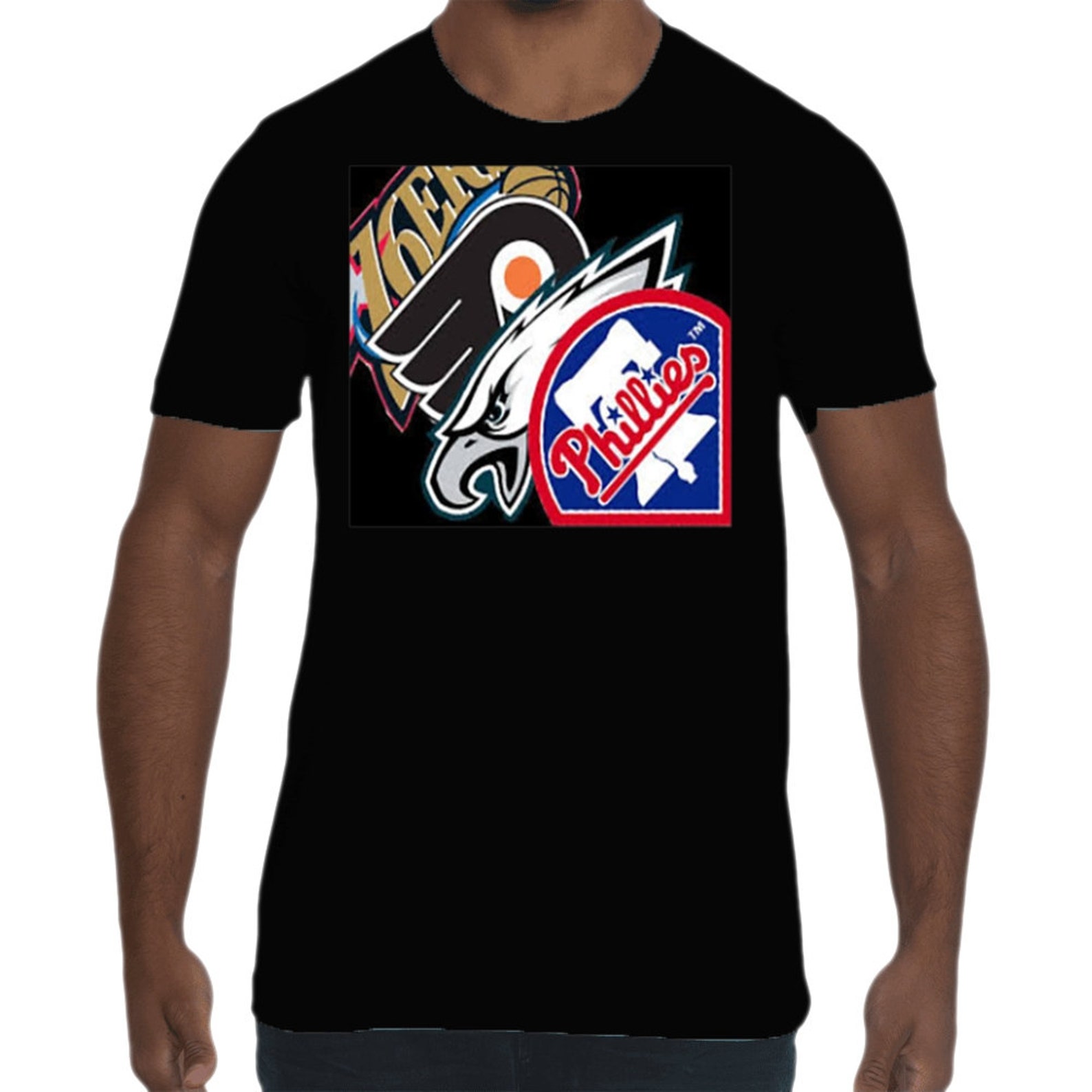 Philly Sports PolyCotton ShortSleeve TShirt Etsy