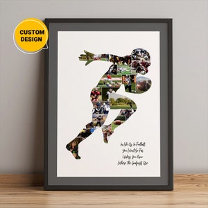 Personalized Rugby Photo Collage, Rugby Players Design, Best Rugby Coach, Gift For Rugby Fan, Rugby Gifts For Him, Rugby Gift For Her