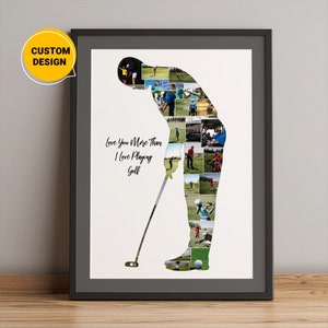 Custom Golf Collages, Best Golf Gifts For Men, Gifts For Golf Lovers, Golf Christmas Gifts, Funny Golf Gifts, Golf Coach Gift Idea