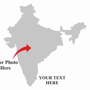 Custom India Map Photo Collage - Il 300x300.6201020994 A7xc 