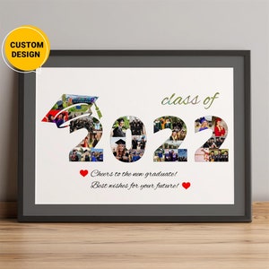 Personalized Gifts For Graduation, Photo Colage Gifts For College Graduates, Graduation Gifts For Her, Graduation Gifts For Friends