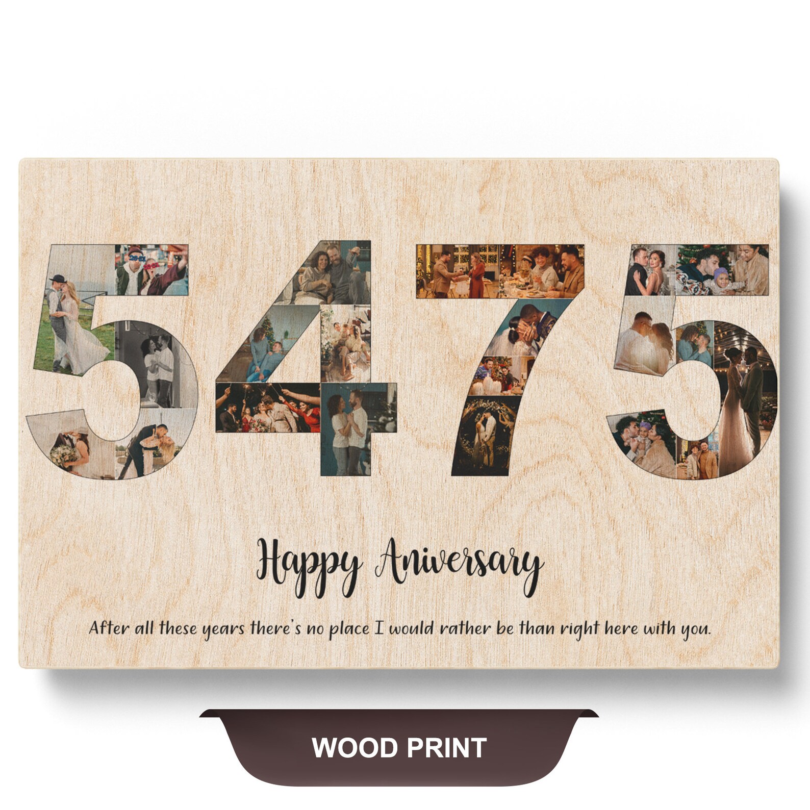 Wedding Anniversary for Parents 15th Anniversary Gift for Etsy UK