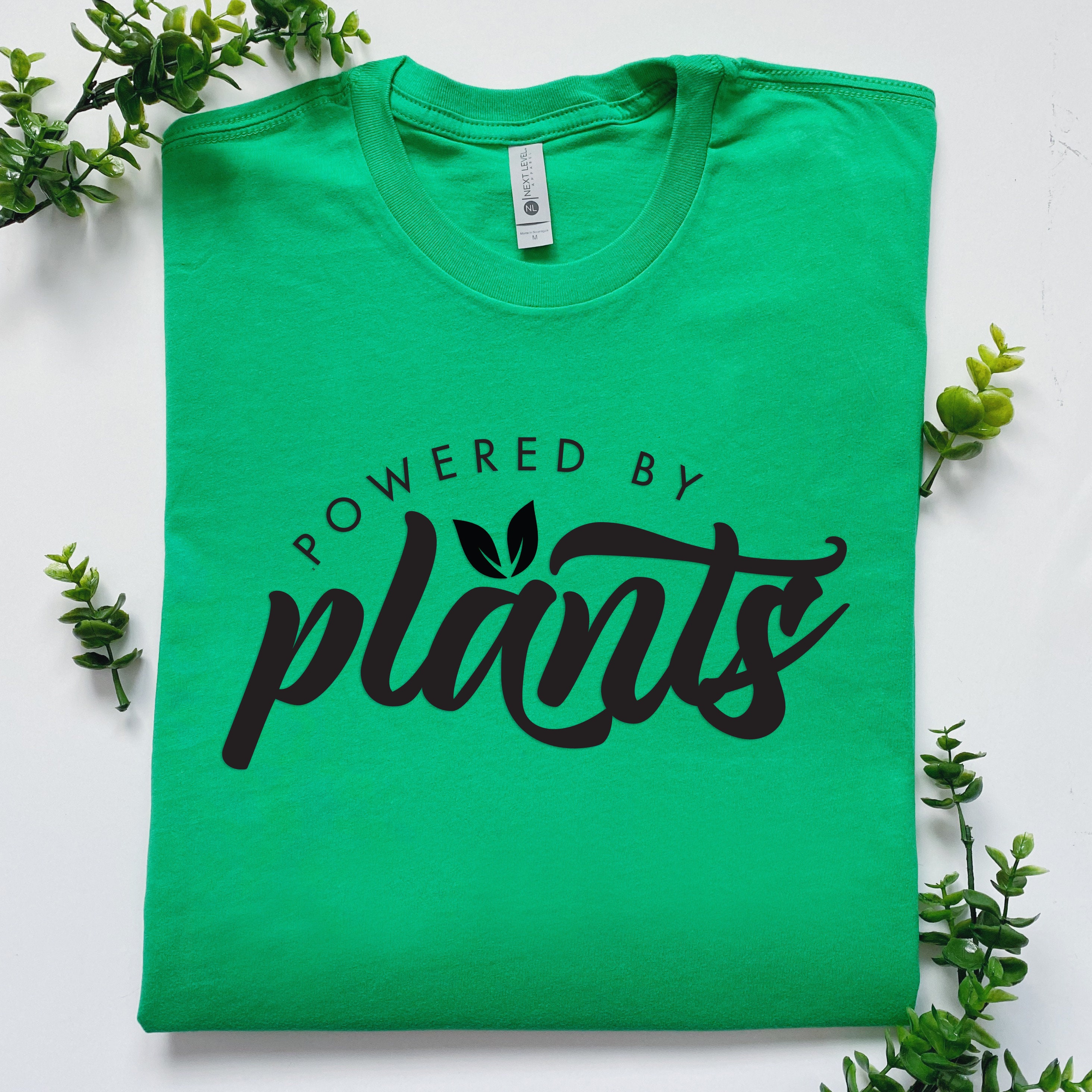 Vegan Shirt by Plants Run on Veggies Shirt -