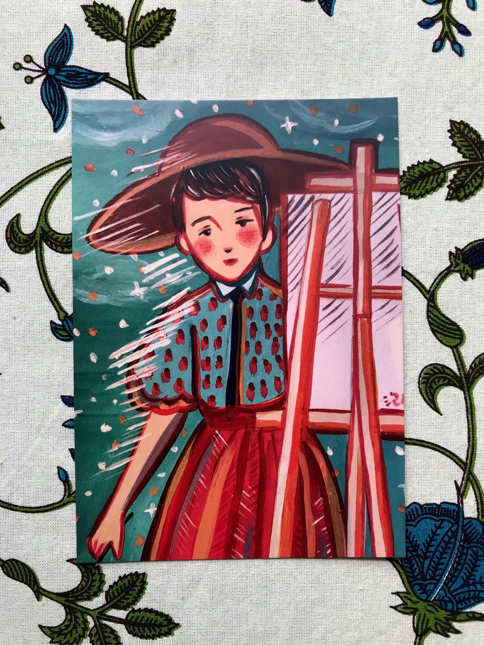 Lily Briscoe Postcard Etsy