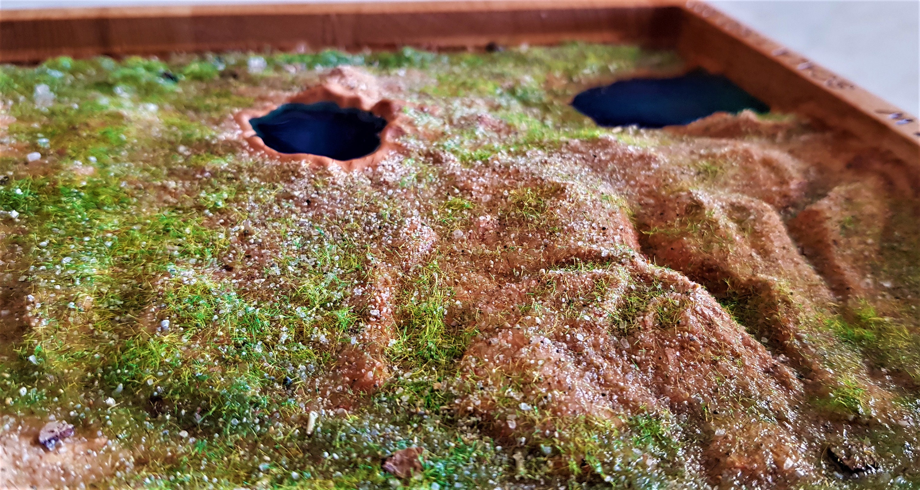 Map Picture/geographical Map Crater Lake National Park, in Beech Wood