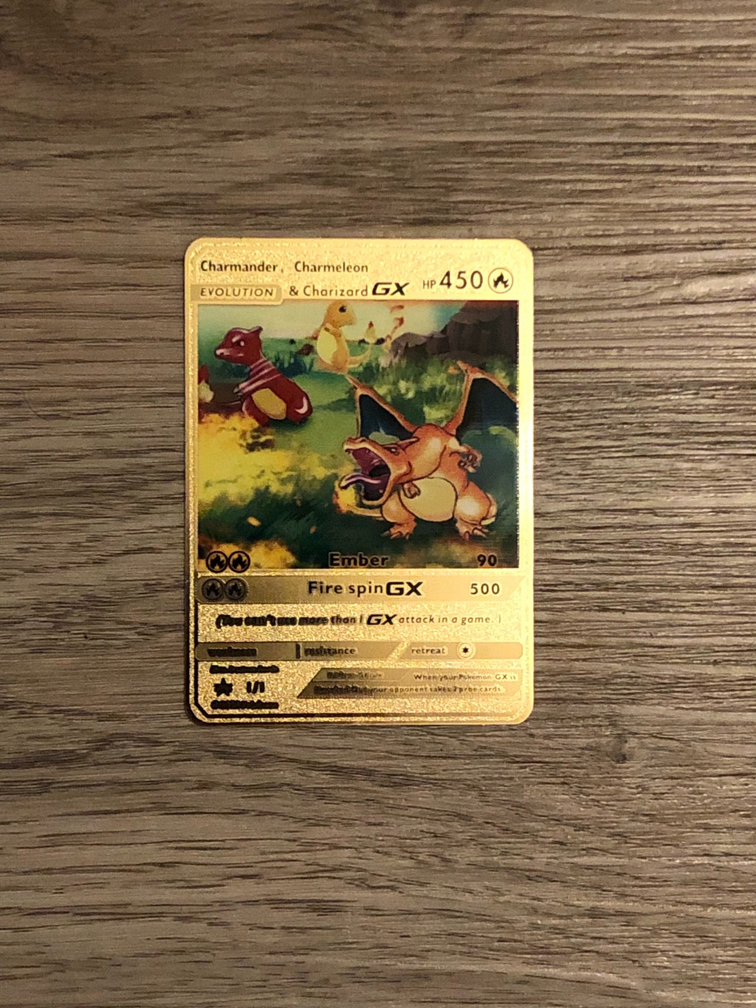 Kit Carta Pokémon Charmander Charmeleon Charizard