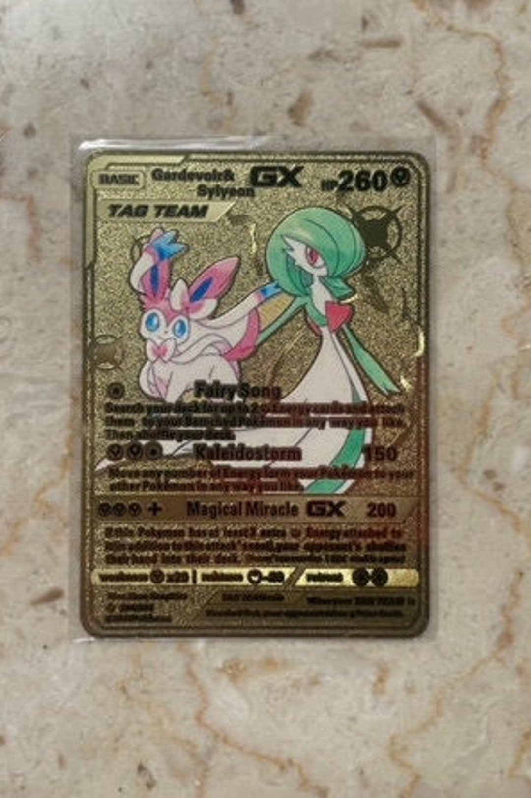27 Styles Pokemon EX GX Gardevoir Sylveon Steel Metal Toys Hobbies Hobby  Collectibles Game Collection Anime Cards - AliExpress