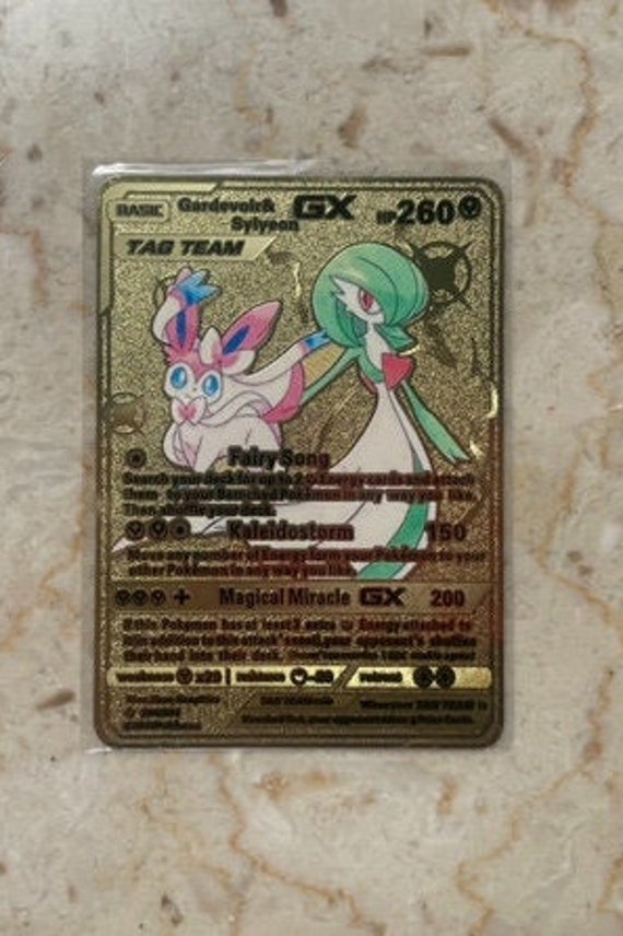 Pokemon Gardevoir Self Made Game Collection Card Holder Protective