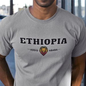 Ethiopia Addis Ababa Shirt for Men and Women, Habesha Shirt, East Africa, African Flag, Addis Ababa, Ethiopian Sweater, Ethiopian Clothes