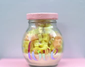 Mini Stars Candle Jar – A Touch of Celestial Magic