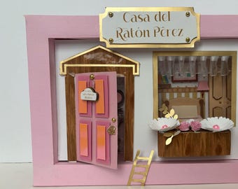 Raton Perez/ Tooth Fairy House – Handmade Paper Craft