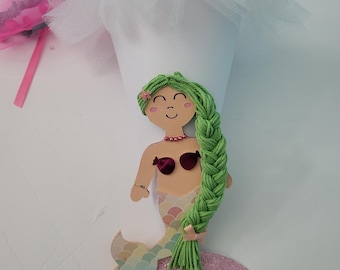 Mermaid Party Goodie Cone Handmade Party Favor