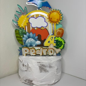 Dinosaur Cake Topper – Perfect for a Roaring Good Time!