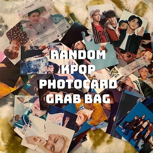 Random Kpop Photocard Grab Bag