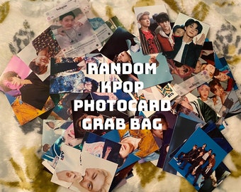 Random Kpop Photocard Grab Bag