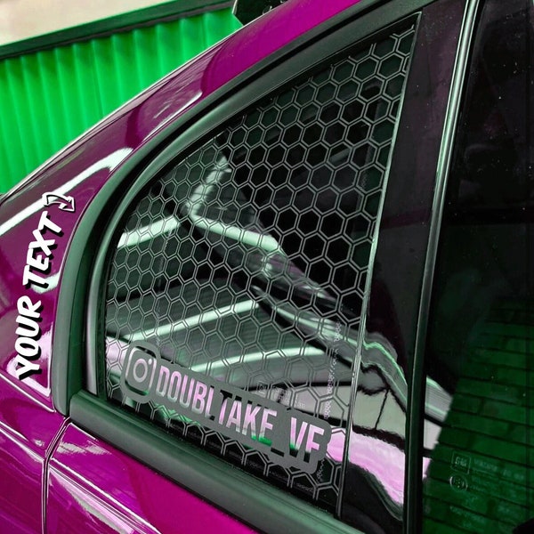 Quarter Window Decal Stickers Etsy