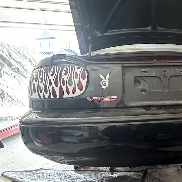 Rear Tail Light Sticker Etsy