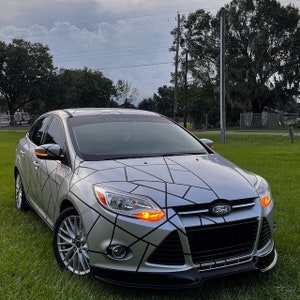 Thin Stripes JDM Car Livery Decal Sticker  Wrap Side Vehicle Wrap / Bumper Truck SUV Decals Car Strip - Fits for any car - gift