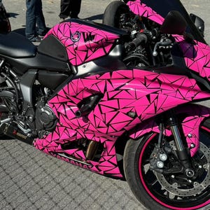 Motorcycle Triangles Stickers x300 Pack, Biker Stickers, Gift for Moto Lovers , ANY COLOR Motorbike Racing Sticker Decal Bicycle Decal Vinyl