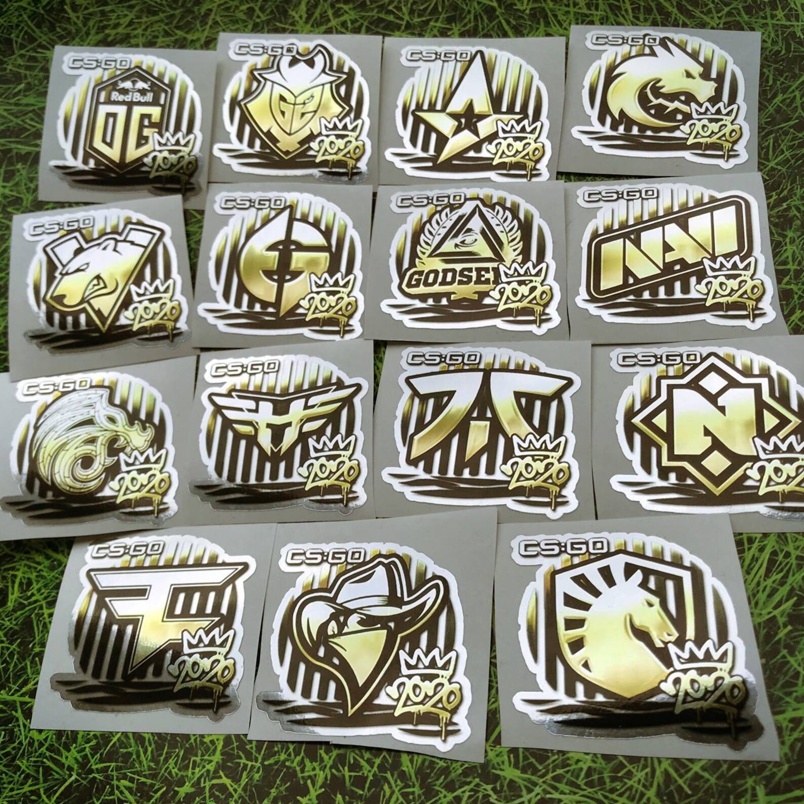 Stickers from CS GO in real life IRL Set NaVi Fnatic iBuyPower Etsy