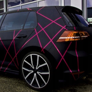 Thin Stripes JDM Car Livery Decal Sticker / Color Printed Wrap / Side Vehicle Wrap / Bumper Sticker / Truck SUV Decals / Car Strip any car