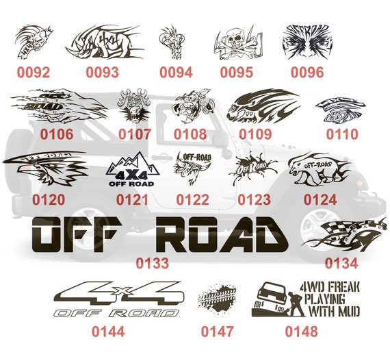 Sticker 4x4 Off Road