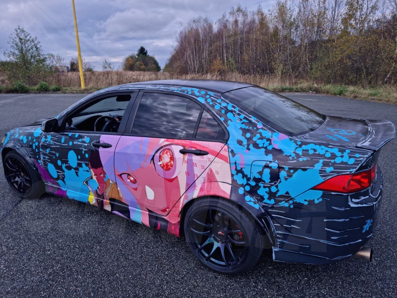 Anime ITASHA Bleach Car Wrap Door Side Fit Any Cars Vinyl graphics car –  BDSDart