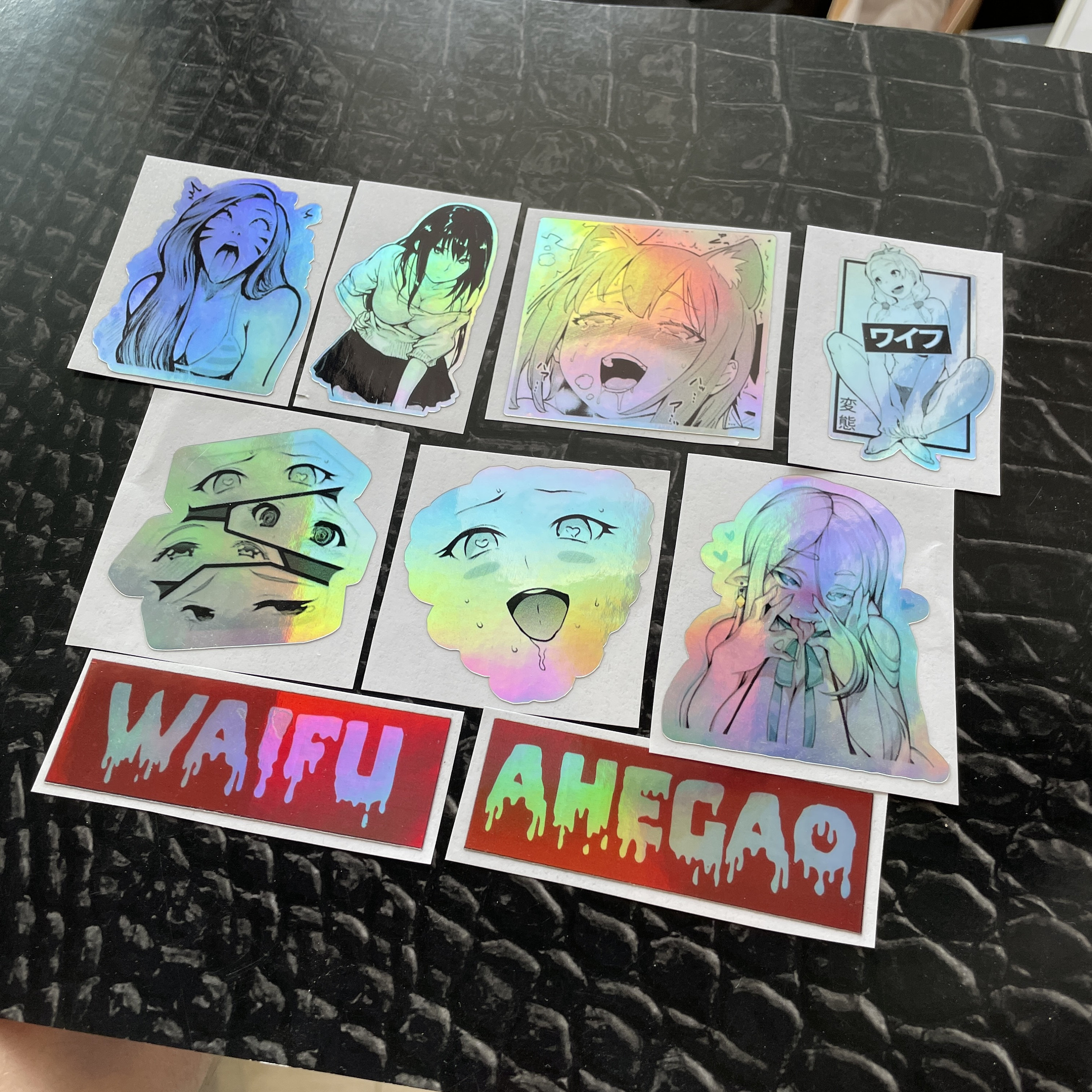 Electronics & Accessories Decals & Skins Laptop Decal x3 Holographic ...