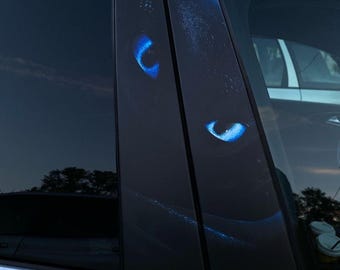 Car Doors Livery Pillar Decal Sticker Wrap - ANY IMAGE  - high quality graphics - fits for any vehicle